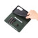 Samsung Galaxy S23+ 5G AZNS Magnetic Calf Texture Flip Leather Phone Case - Dark Green
