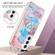 Samsung Galaxy S23+ 5G Electroplating IMD TPU Phone Case with Ring - Blue Marble