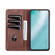 Samsung Galaxy S23+ 5G AZNS Magnetic Calf Texture Flip Leather Phone Case - Dark Brown