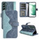 Samsung Galaxy S23+ 5G Stitching Horizontal Flip Leather Phone Case - Blue