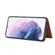 Samsung Galaxy S23+ 5G Calfskin Color Matching TPU + PU Phone Case - Brown