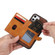 Samsung Galaxy S23+ 5G Calfskin Color Matching TPU + PU Phone Case - Brown