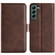 Samsung Galaxy S23+ 5G Dual-side Magnetic Buckle Leather Phone Case - Brown