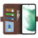 Samsung Galaxy S23+ 5G Dual-side Magnetic Buckle Leather Phone Case - Brown