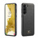 Samsung Galaxy S23+ 5G Fierre Shann Leather Texture Phone Back Cover Case - Cowhide Black