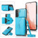 Samsung Galaxy S23+ 5G Cross-body Wallet Card Bag Leather Phone Case - Blue