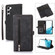 Samsung Galaxy S23+ 5G Zipper Card Slot Buckle Wallet Leather Phone Case - Black
