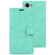 Samsung Galaxy S23+ 5G GOOSPERY MANSOOR DIARY 9 Card Slots Leather Phone Case - Mint Green