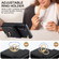 Samsung Galaxy S23+ 5G Ring Holder RFID Card Slot Phone Case with Long Lanyard - Black