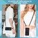 Samsung Galaxy S23+ 5G Ring Holder RFID Card Slot Phone Case with Long Lanyard - Black