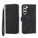 Samsung Galaxy S23+ 5G Dierfeng Dream Line TPU + PU Leather Phone Case - Black
