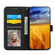 Samsung Galaxy S23+ 5G Dierfeng Dream Line TPU + PU Leather Phone Case - Black