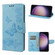 Samsung Galaxy S23+ 5G Butterfly Embossed Horizontal Flip Leather Phone Case - Blue Samsung Galaxy S23+ 5G Butterfly Embossed Horizontal Flip Leather Phone Case - Blue