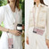 Samsung Galaxy S23+ 5G RFID Card Slot Leather Phone Case with Long Lanyard - Rose Gold