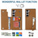 Samsung Galaxy S23+ 5G Cross-body Zipper Square Phone Case - Brown