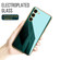 Samsung Galaxy S23+ 5G GKK Electroplating TPU Full Coverage Phone Case - White