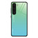 Samsung Galaxy S23+ 5G Gradient Color Glass Phone Case - Green Cyan