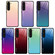 Samsung Galaxy S23+ 5G Gradient Color Glass Phone Case - Green Cyan