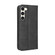 Samsung Galaxy S23+ 5G Magnetic Buckle Retro Texture Leather Phone Case - Black