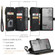 Samsung Galaxy S23+ 5G CaseMe C30 Multifunctional Leather Phone Case - Black