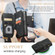 Samsung Galaxy S23+ 5G CaseMe C30 Multifunctional Leather Phone Case - Black