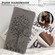 Samsung Galaxy S23+ 5G Tree & Deer Pattern Pressed Printing Horizontal Flip Leather Phone Case - Grey