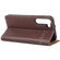Samsung Galaxy S23+ 5G GEBEI Top-grain Horizontal Flip Leather Phone Case - Brown