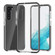 Samsung Galaxy S23+ 5G Two-color High-transparency TPU+TPE Phone Case - Transparent Black