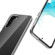 Samsung Galaxy S23+ 5G Two-color High-transparency TPU+TPE Phone Case - Transparent Black