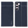 Samsung Galaxy S23+ 5G GEBEI Top-grain Horizontal Flip Leather Phone Case - Blue