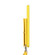 Samsung Galaxy S23+ 5G Crossbody Lanyard Wallet Card Bag Phone Case - Yellow
