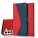 Samsung Galaxy S23+ 5G Dual-color Stitching Leather Phone Case - Red Blue