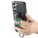 Samsung Galaxy S23+ 5G Suteni H13 Card Wallet Wrist Strap Holder PU Phone Case - Black