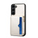 Samsung Galaxy S23 5G Zipper Card Slot Phone Case - White