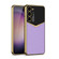 Samsung Galaxy S23+ 5G GKK Plating Soft TPU + Leather Full Coverage Phone Case - Purple