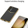 Samsung Galaxy S23+ 5G GKK Plating Soft TPU + Leather Full Coverage Phone Case - Carbon Fibre