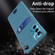 Samsung Galaxy S23+ 5G Pure Color Invisible Lens Holder Phone Case - Lake Blue
