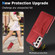 Samsung Galaxy S23+ 5G Ultra-thin Shockproof Phone Protective Case with Holder - Red