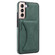 Samsung Galaxy S23+ 5G Ultra-thin Shockproof Phone Protective Case with Holder - Green