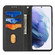 Samsung Galaxy S23+ 5G Woven Texture Stitching Magnetic Leather Phone Case - Black
