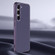 Samsung Galaxy S23+ 5G Litchi Texture Genuine Leather Phone Case - Purple