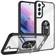 Samsung Galaxy S23+ 5G Shockproof Transparent TPU + Acrylic Phone Case - Black Silver