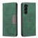 Samsung Galaxy S23+ 5G BF10 Color Block Magnetic Flip Leather Phone Case - Green Samsung Galaxy S23+ 5G BF10 Color Block Magnetic Flip Leather Phone Case - Green
