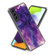 Samsung Galaxy S23+ 5G Colored Drawing Clear TPU Phone Protective Case - Watercolor Dark Purple