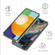 Samsung Galaxy S23+ 5G Colored Drawing Clear TPU Phone Protective Case - Dark Blue Marble