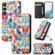 Samsung Galaxy S23+ 5G CaseNeo Colorful Magnetic Leather Phone Case - Magic Space