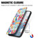 Samsung Galaxy S23+ 5G CaseNeo Colorful Magnetic Leather Phone Case - Magic Space