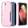 Samsung Galaxy S23+ 5G TPU + PC Shockproof Phone Case - Pink+Blue