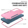 Samsung Galaxy S23+ 5G TPU + PC Shockproof Phone Case - Pink+Blue