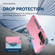 Samsung Galaxy S23+ 5G TPU + PC Shockproof Phone Case - Pink+Blue